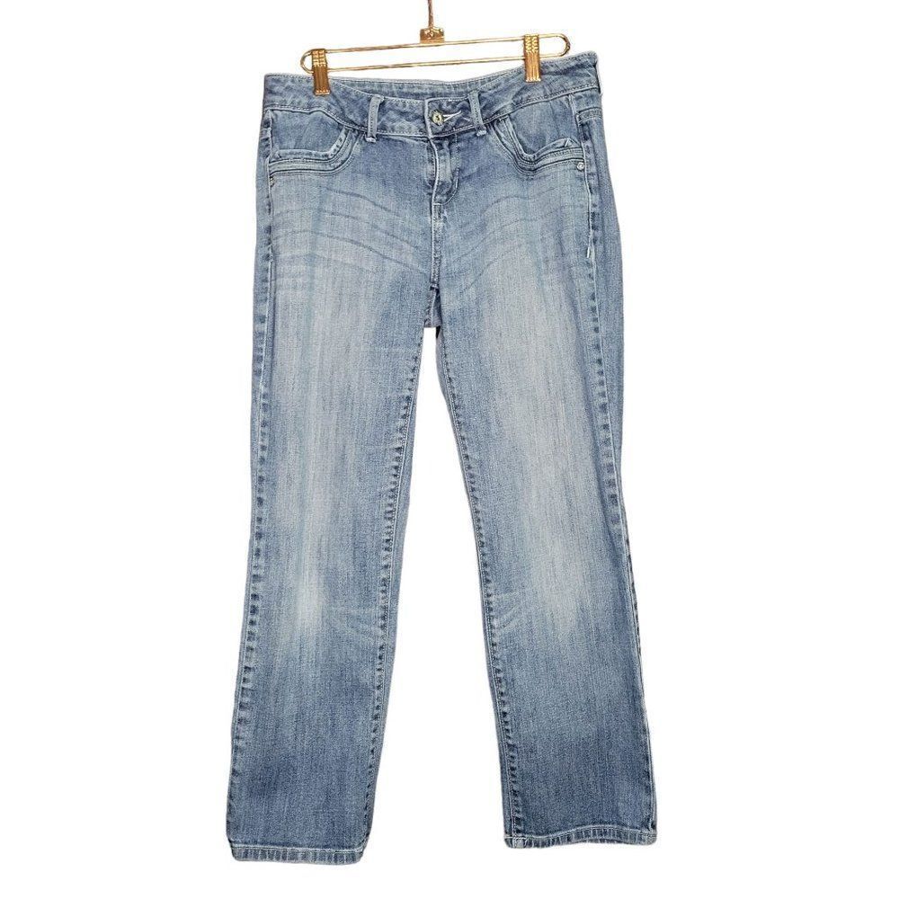 Simply Vera Vera Wang Straight Jeans (Size 6)